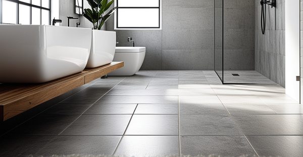 Revêtement pour une salle de bain : choisir entre carrelage, bois et béton ciré