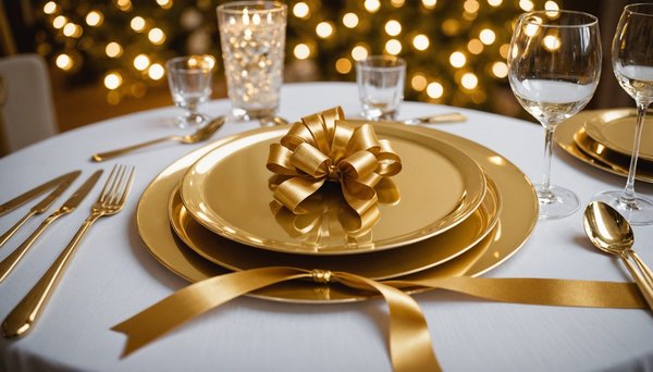 Top 5 raisons de choisir le bolduc miroir or 10mmx250m pour vos événements